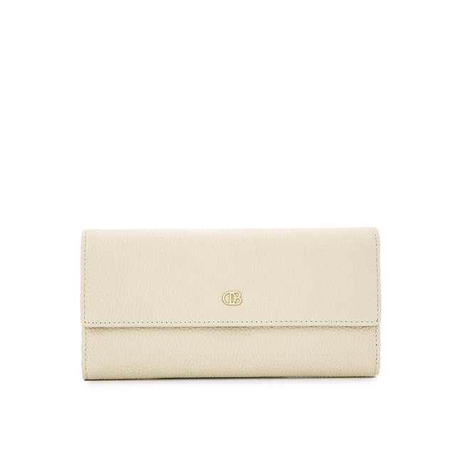 Alyssa Long Wallet-L In Cream