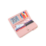 Donna Long Wallet - Rfid In Pink