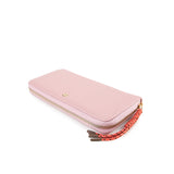 Dolly Long Zip Wallet - Rfid In Pink