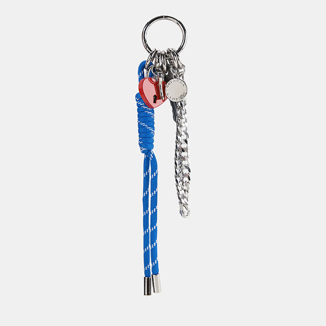 Obermain Women Keychain Gerrie Love Lock Charm In Multi Color