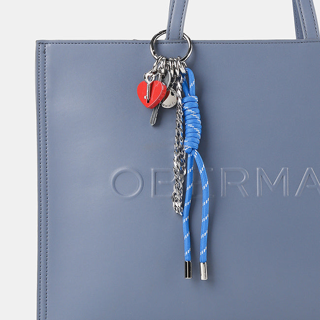 Obermain Women Keychain Gerrie Love Lock Charm In Multi Color
