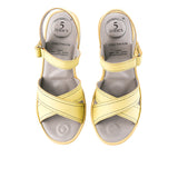 Obermain Sandal Wanita Wedges Mirriam Frisca In Yellow