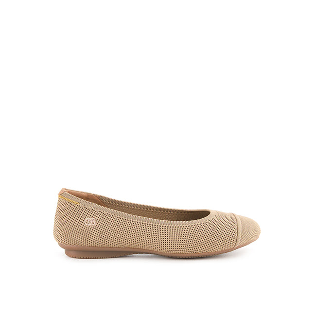 Obermain Sepatu Wanita Flats Harper Elise In Light Brown