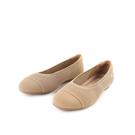 Obermain Sepatu Wanita Flats Harper Elise In Light Brown