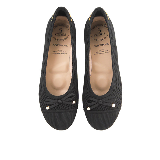 Obermain Sepatu Wanita Flats Harper Marie In Black