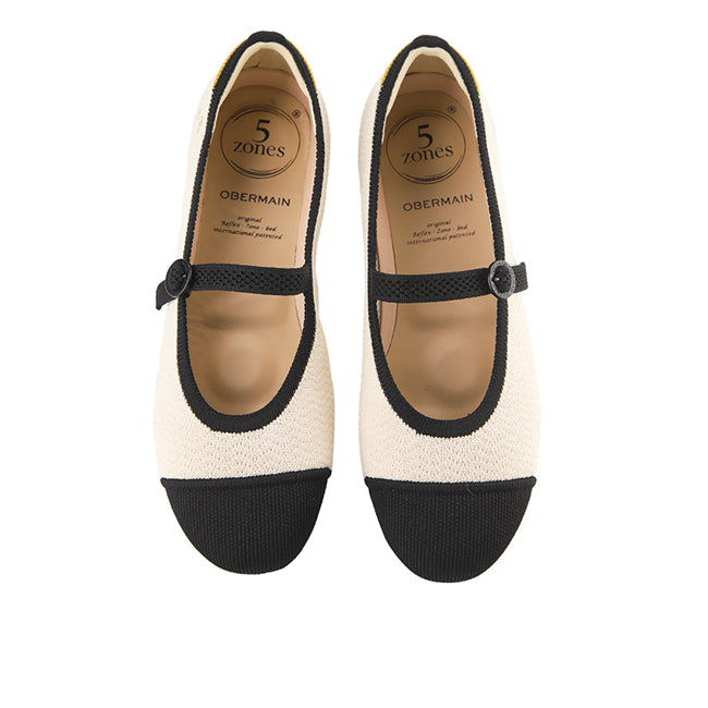 Obermain Sepatu Wanita Flats Harper Jane In Beige