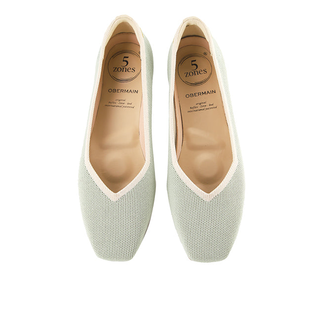 Obermain Sepatu Wanita Flats Libby Grace In Light Green