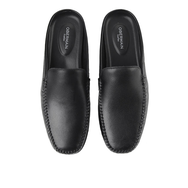 Obermain Men Shoes Genet Harris In Black