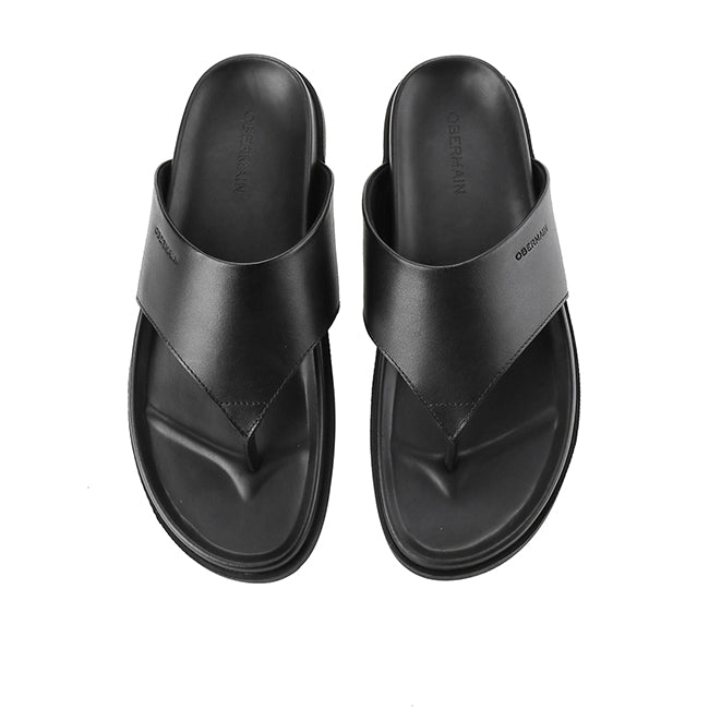 Obermain Sandal Pria Sandals Eian Joshua In Black