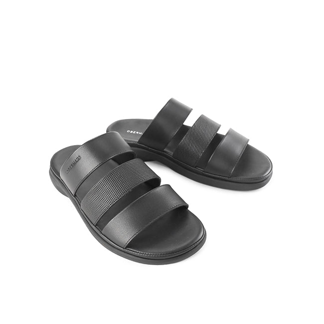 Obermain Sandal Pria Sandals Eugen Keaton In Black