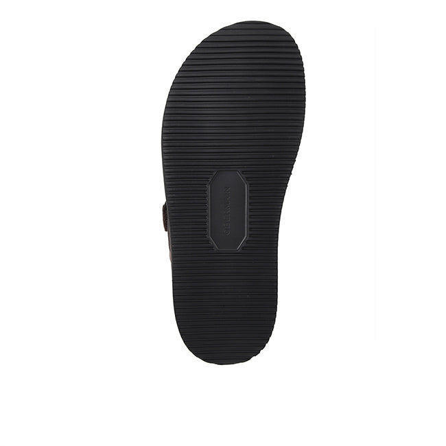 Obermain Men Sandals Fredy Scott In Dark Brown