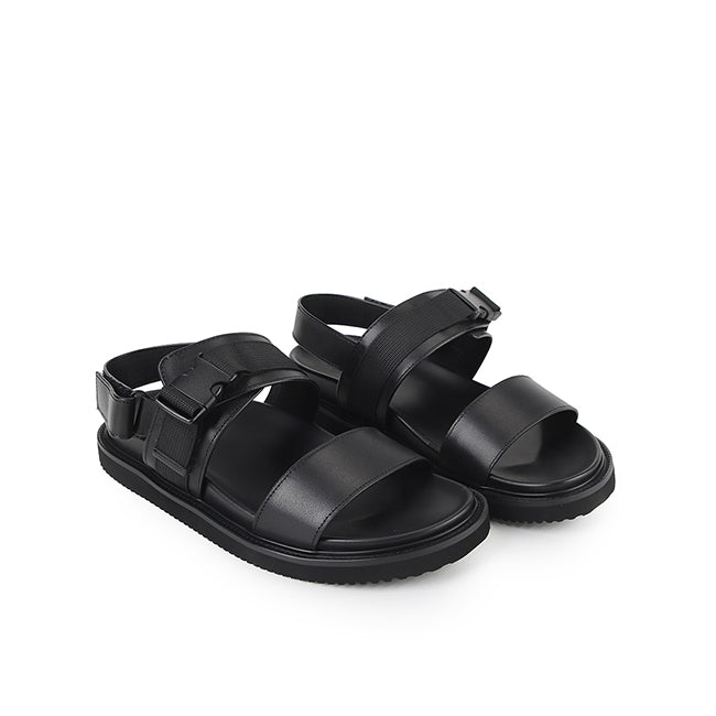 Obermain Men Sandals Fredy Simon In Black