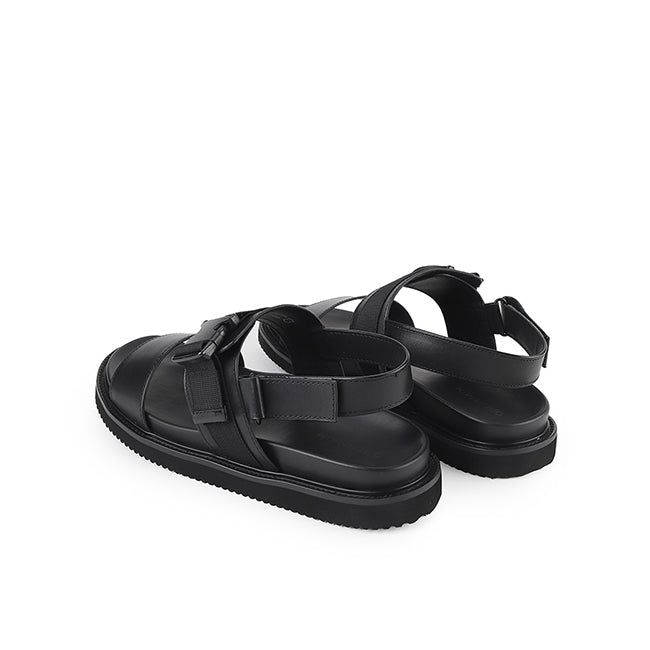 Obermain Men Sandals Fredy Simon In Black