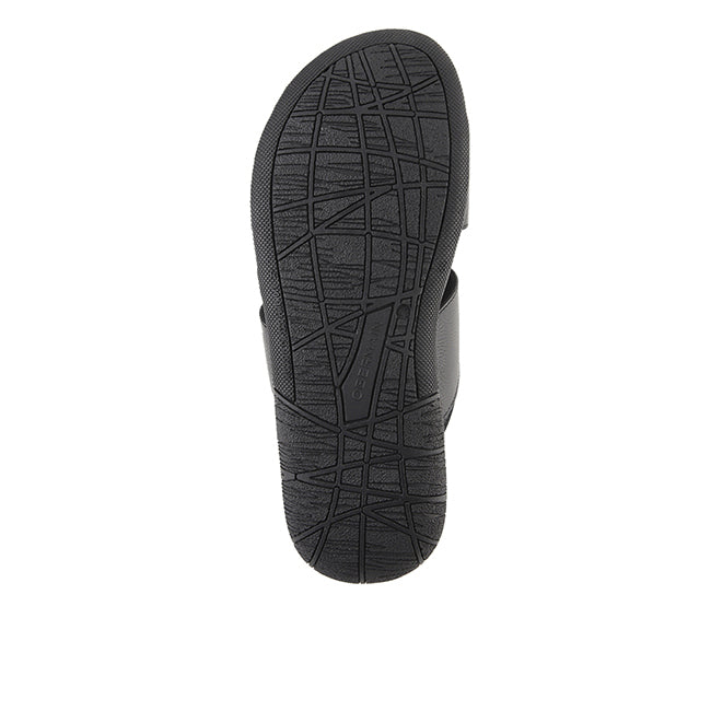 Obermain Men Sandals Erland Brayden In Black