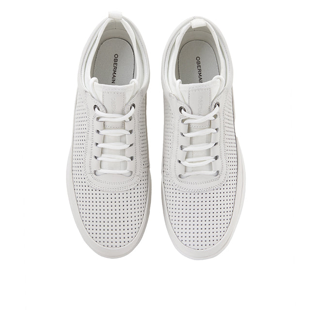 Obermain Pria Sneakers Stevie Kenton In White
