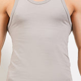 Obermain Pakaian Pria Tank Top Tank In Gray-OMW22023GY