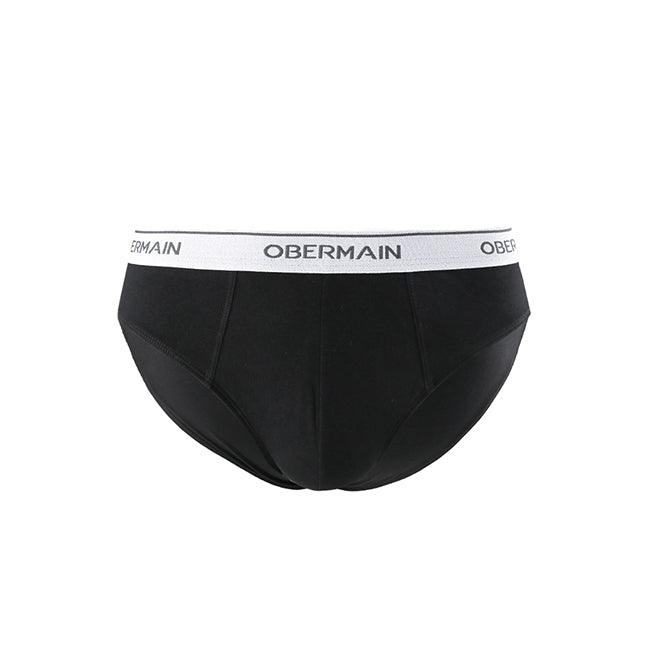 Obermain Pakaian Brief Pria Knit Brief A In Black