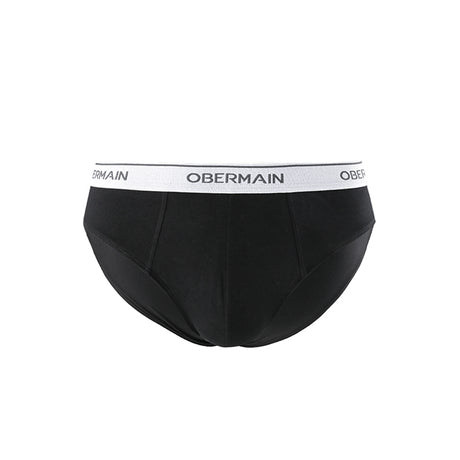 Obermain Pakaian Brief Pria Knit Brief A In Black