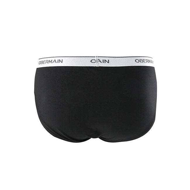 Obermain Pakaian Brief Pria Knit Brief A In Black