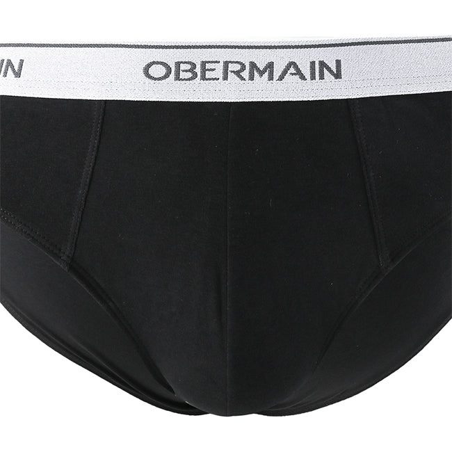 Obermain Pakaian Brief Pria Knit Brief A In Black