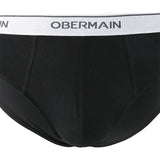 Obermain Pakaian Brief Pria Knit Brief A In Black