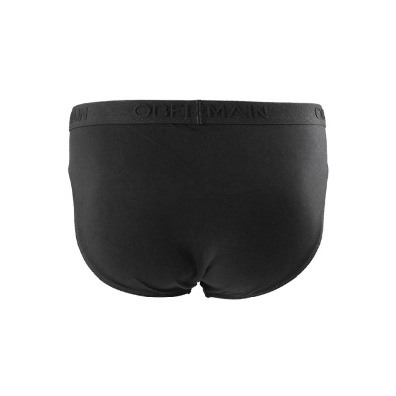 Obermain Pakaian Brief Pria Knit Brief B In Black