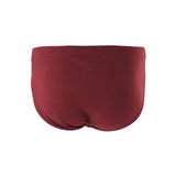 Obermain Pakaian Brief Pria Knit Brief Ob Cover In Maroon/Black