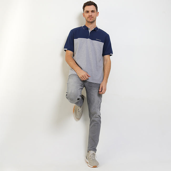 Obermain Pakaian Pria Polo Jolly In Navy