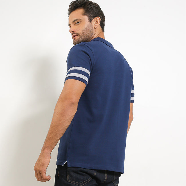 Obermain Pakaian Pria Polo Dare In Navy