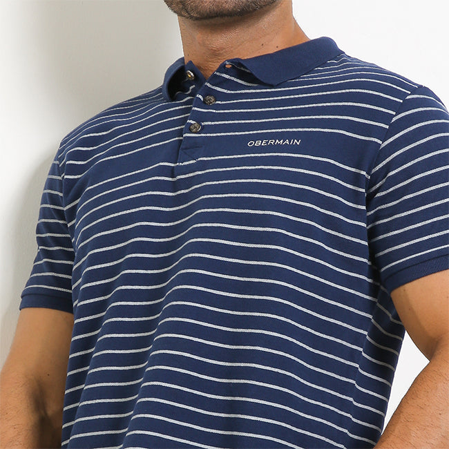 Obermain Pakaian Pria Polo Lane In Navy