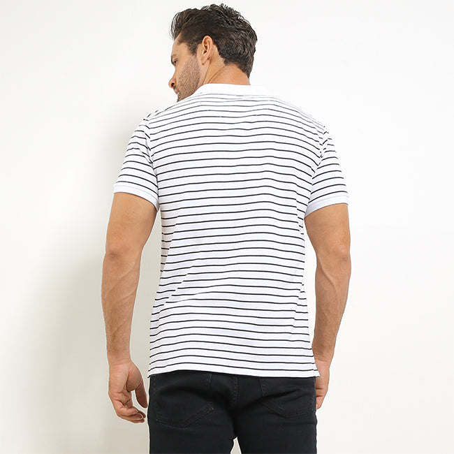 Obermain Pakaian Pria Polo Lane In White