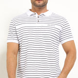 Obermain Pakaian Pria Polo Lane In White