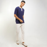 Obermain Pakaian Pria Others Diamond In Navy