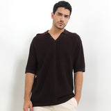 Obermain Pakaian Pria Polo Duncan In Dark Brown