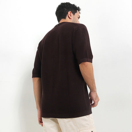 Obermain Pakaian Pria Polo Duncan In Dark Brown