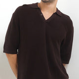 Obermain Pakaian Pria Polo Duncan In Dark Brown