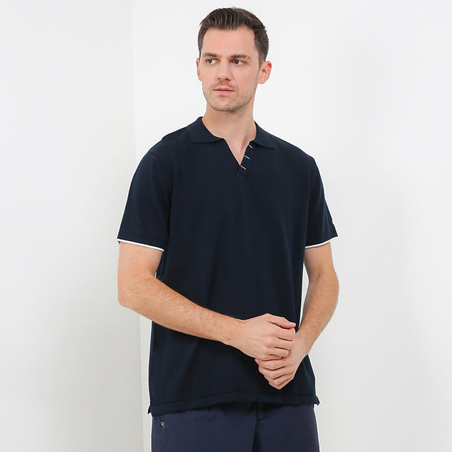 Obermain Pakaian Pria Polo Drew In Navy