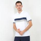 Obermain Pakaian Pria Polo Dezmond In White