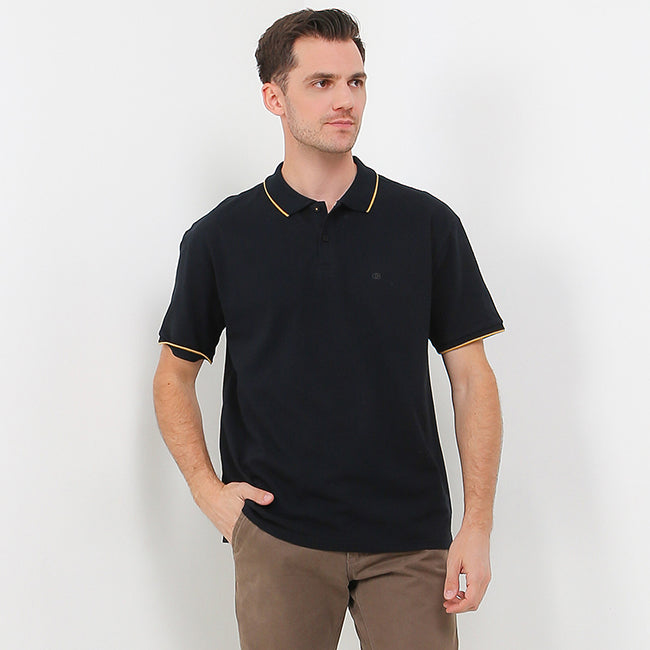 Obermain Pakaian Pria Polo Danny In Black
