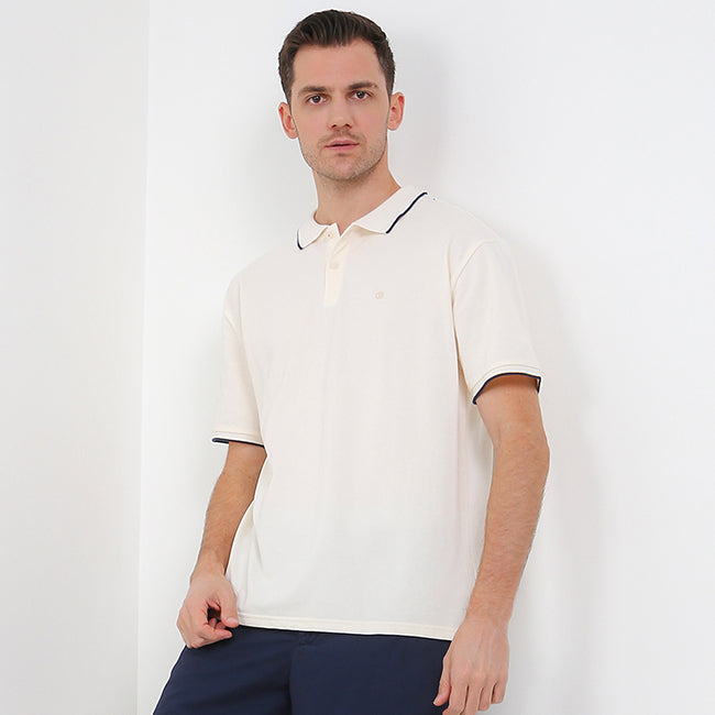 Obermain Pakaian Pria Polo Danny In Off White