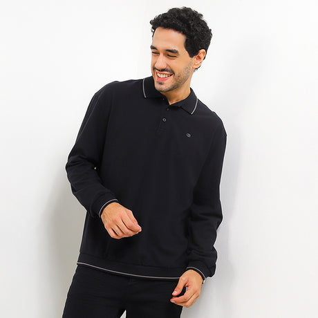 Obermain Pakaian Pria Polo Dylan In Black