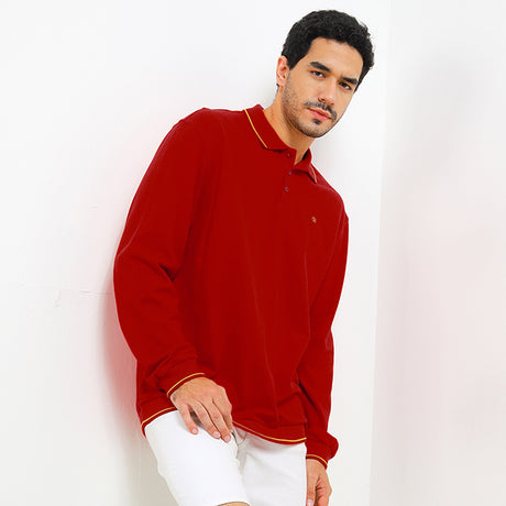 Obermain Pakaian Pria Polo Dylan In Red