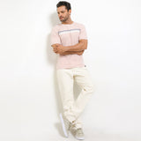 Obermain Pakaian Pria T Shirt Voila In Pink