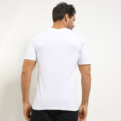 Obermain Pakaian Pria T Shirt Voila In White