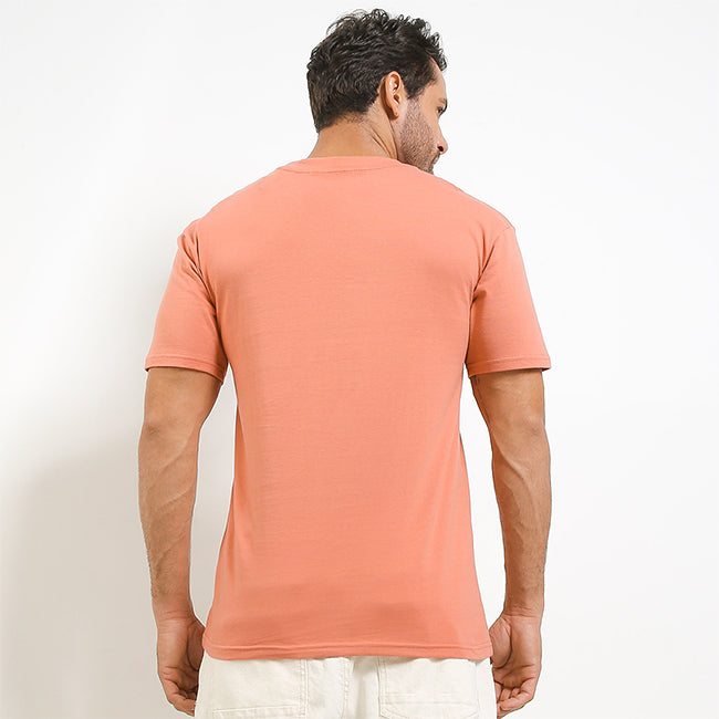 Obermain Pakaian Pria T Shirt Viola In Red