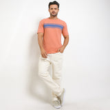 Obermain Pakaian Pria T Shirt Viola In Red
