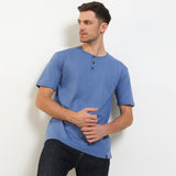 Obermain Pakaian Pria T Shirt Collin In Blue