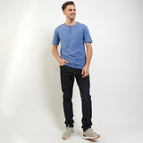Obermain Pakaian Pria T Shirt Collin In Blue