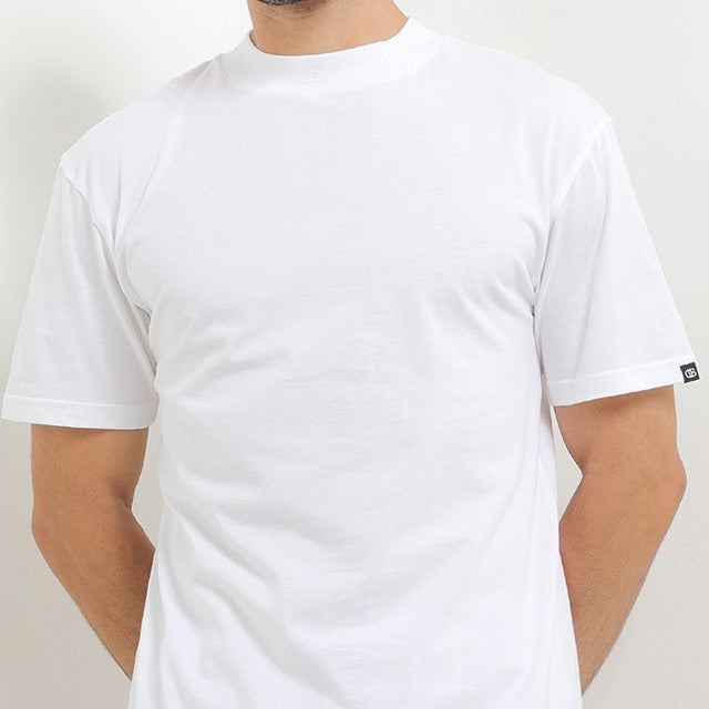 Obermain Pakaian Pria T Shirt Damascus In White