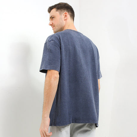 Obermain Pakaian Pria T Shirt Dominic In Navy